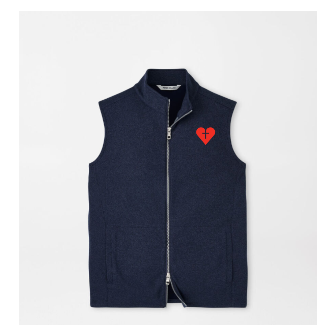 Mens Navy Peter Millar Vest