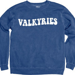 DYED FLEECE CREW