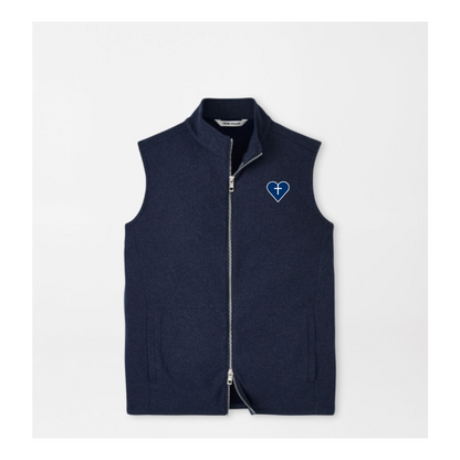 Mens Navy Peter Millar Vest