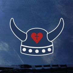 VALKYRIE HELMET CAR DECAL