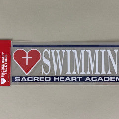 SWIMMING CAR DECAL