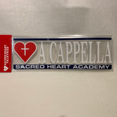 A CAPPELLA CAR DECAL