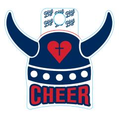 CHEER STICKER