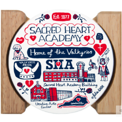 SACRED HEART 4PK COASTERS