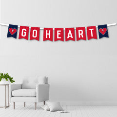 GO HEART BANNER STRING