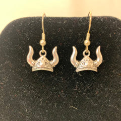 VALKYRIE HELMET EARRINGS